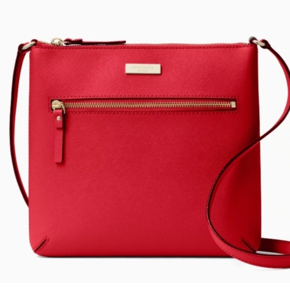 kate spade Handbags - RED KATE SPADE CROSSBODY PURSE NEW